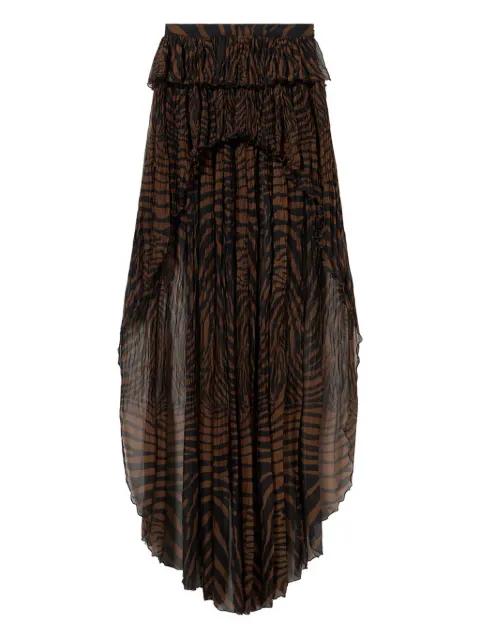 asymmetrical skirt by BLUMARINE