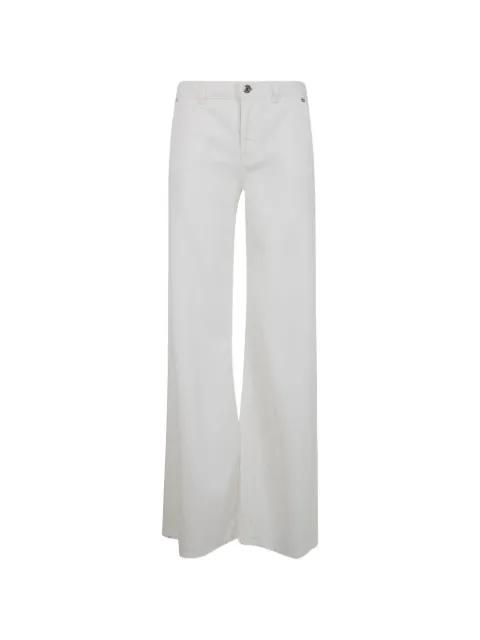 belt-loop buttoned jeans by BLUMARINE