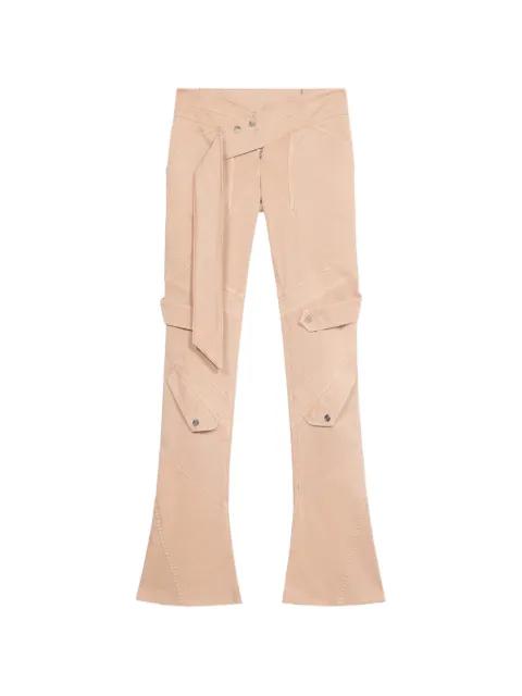 belted trousers by BLUMARINE