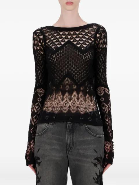 black sweater by BLUMARINE