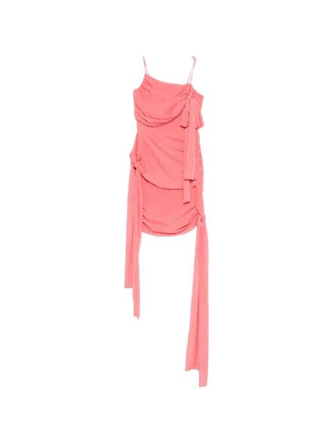bow ruched dress by BLUMARINE