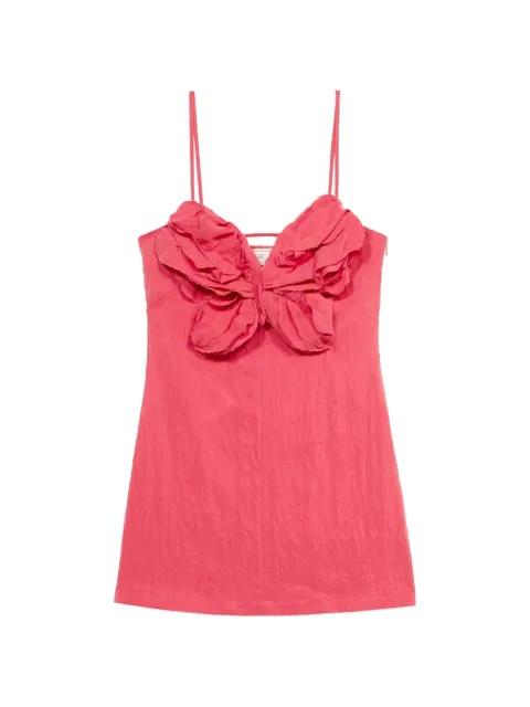 butterfly-appliqué mini dress by BLUMARINE