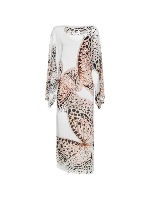 butterfly-print shift dress by BLUMARINE