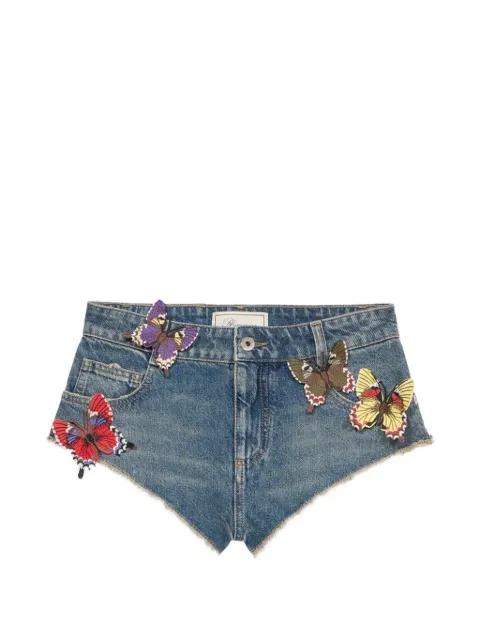 butterfly shorts by BLUMARINE