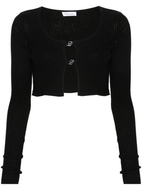 button cardigan by BLUMARINE