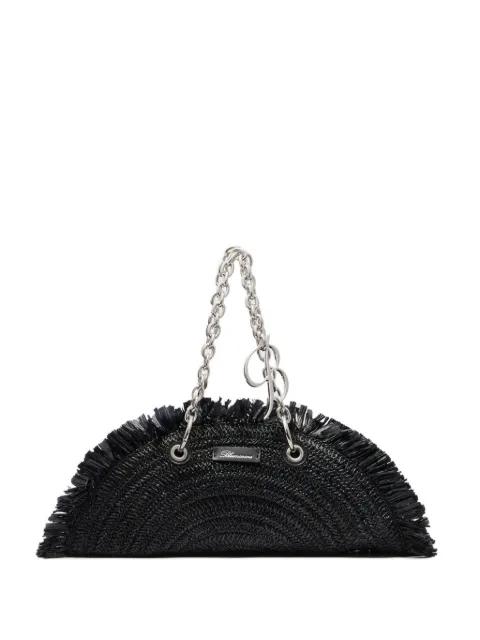 chain-link fringed shoulder bag by BLUMARINE
