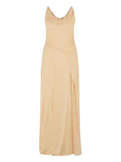 cowl-neck maxi dress by BLUMARINE