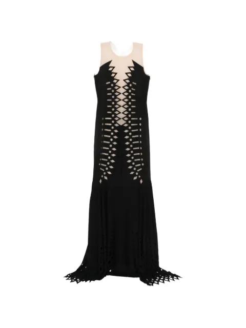 cutout sleeveless maxi dress by BLUMARINE