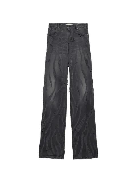 distressed baggy jeans by BLUMARINE