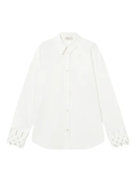 dropped-shoulder shirt by BLUMARINE