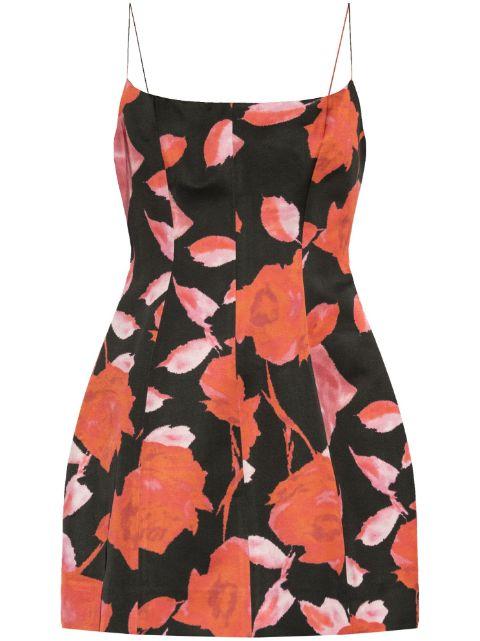 floral mini dress by BLUMARINE