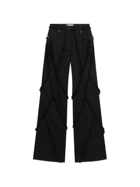 frayed jeans by BLUMARINE