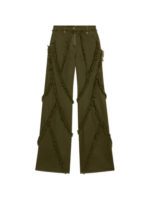 frayed jeans by BLUMARINE