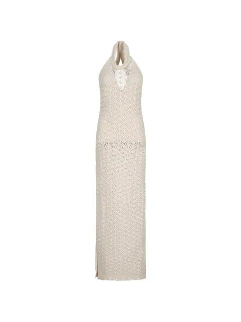 halterneck dress by BLUMARINE