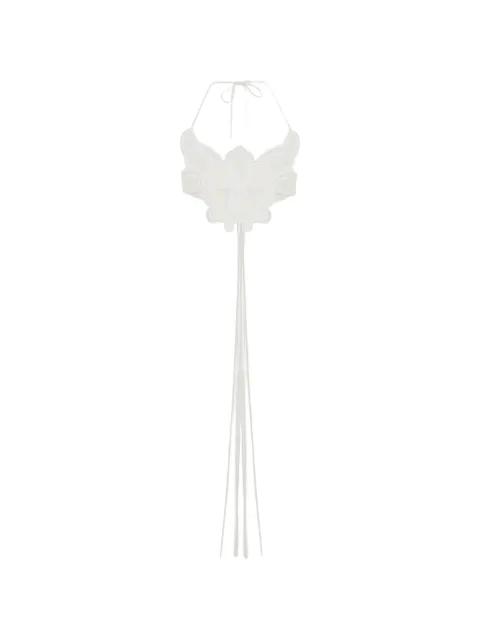 halterneck tank top by BLUMARINE