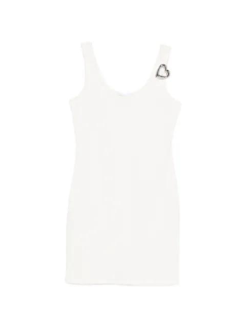 heart-appliqué mini dress by BLUMARINE