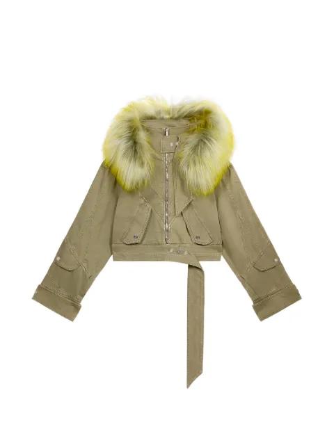 hoodied jacket by BLUMARINE
