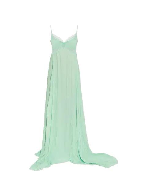 lace-detail maxi dress by BLUMARINE