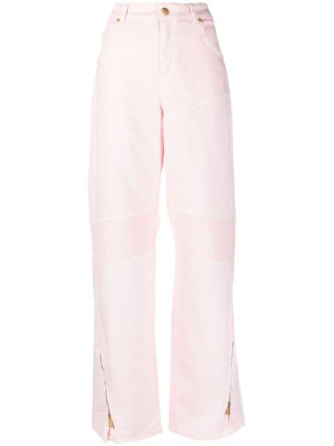 mid-rise wide-leg jeans by BLUMARINE
