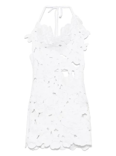 open-work mini dress by BLUMARINE