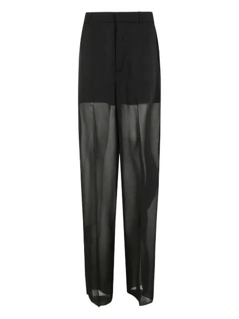 panelled trousers by BLUMARINE