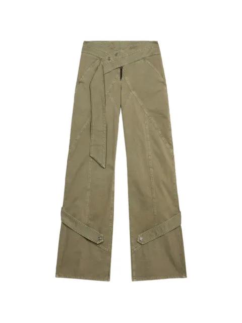 panelled trousers by BLUMARINE