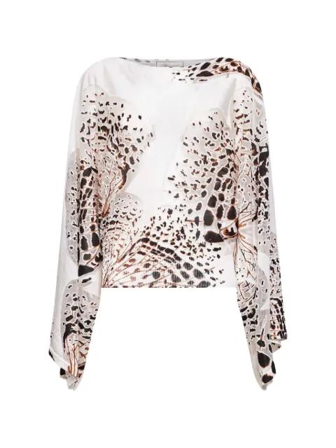 patterned sweater by BLUMARINE