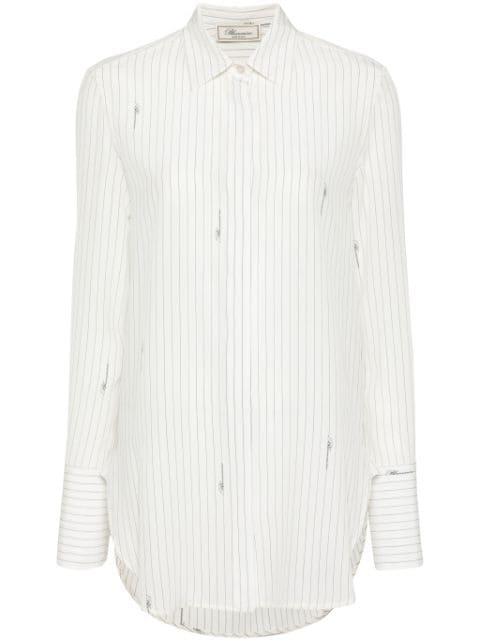 pinstriped shirt by BLUMARINE