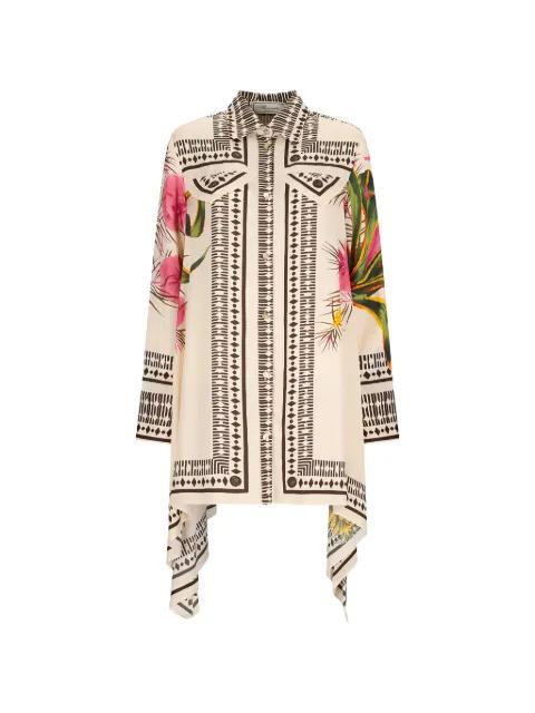 print mini dress by BLUMARINE