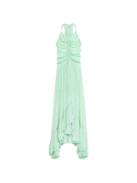 ruched ruffled dress by BLUMARINE