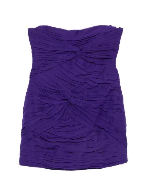 ruched strapless mini dress by BLUMARINE