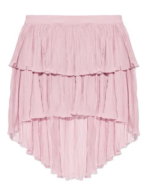 ruffled asymmetrical skirt by BLUMARINE