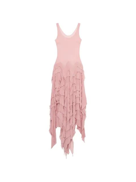 ruffled maxi dress by BLUMARINE