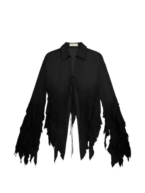 ruffled shirt by BLUMARINE