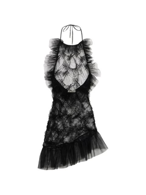 ruffled tulle mini dress by BLUMARINE