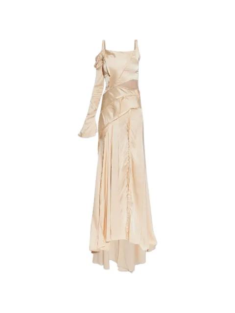 satin dress by BLUMARINE