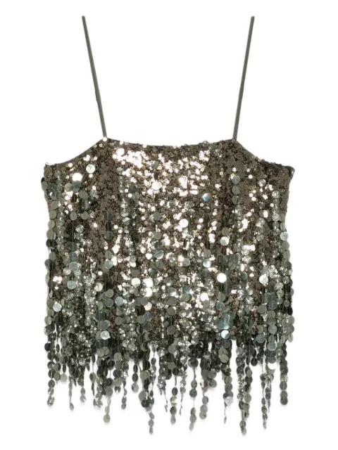 sequin top by BLUMARINE