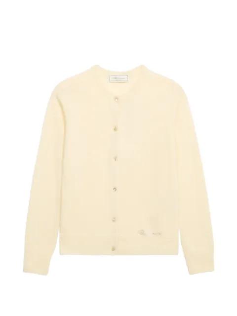 strass embroidered cashmere cardigan by BLUMARINE