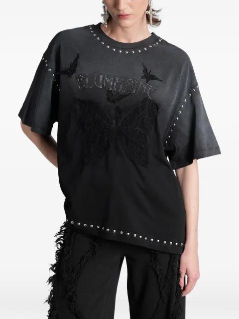 stud-embellished T-shirt by BLUMARINE