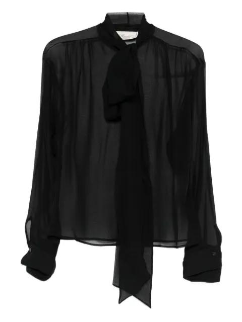 tie-neck blouse by BLUMARINE