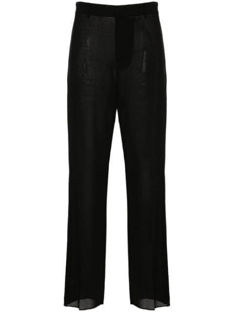 virgin wool trousers by BLUMARINE