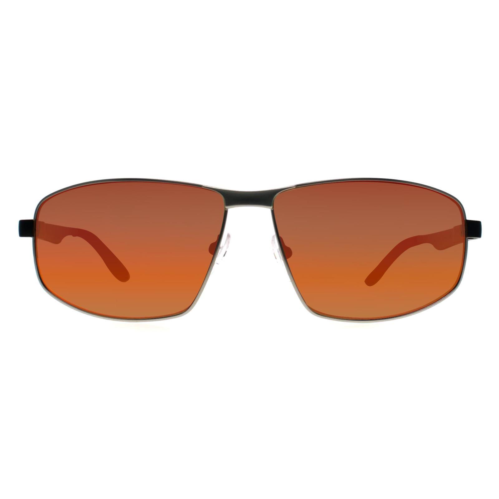 Aviator Shiny Palladium Red Mirror BS0038 by BMW