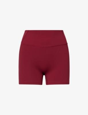 High-Rise Logo Stretch-Woven Shorts by BO+TEE