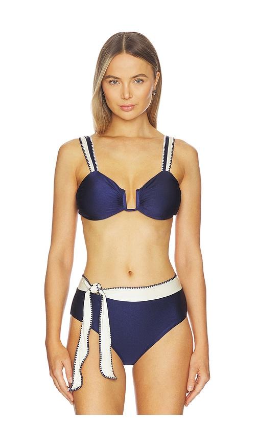 BOAMAR Chloe Bikini Top in Navy by BOAMAR