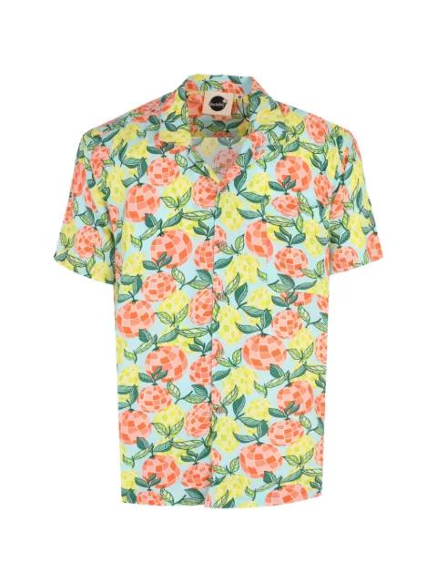 Citrus Disco camp-collar shirt by BOARDIES