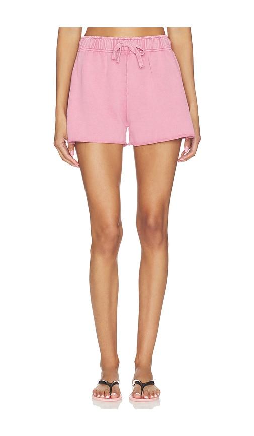 Bobi Relaxed Gym Short in Rose by BOBI