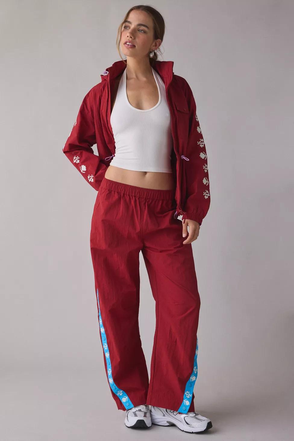 Bobo Choses Pixel Daisy Sporty Track Pants by BOBO CHOSES