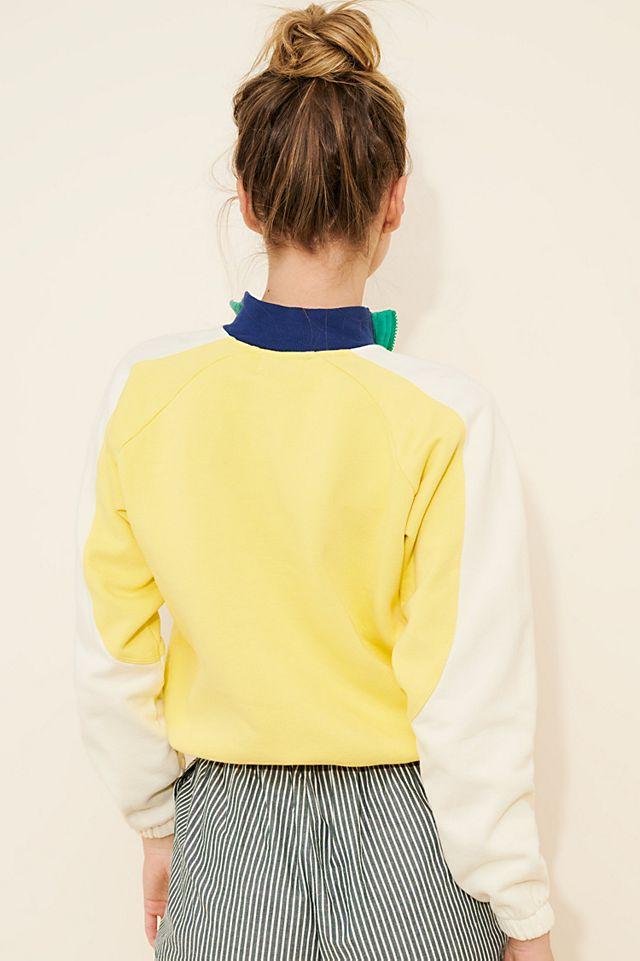 Bobo Choses Colorblock Zipper Sweatshirt by BOBO CHOSES | FREE PEOPLE