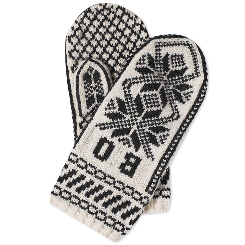 BODE Snowflake Logo Jaquard Mitten by BODE | jellibeans