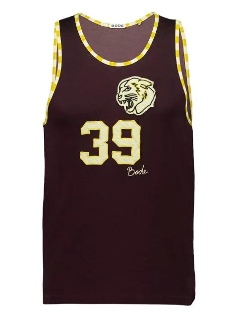Bobcat tank top by BODE